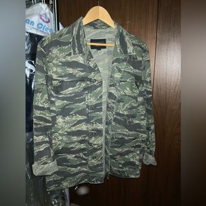 All Saints camo “shacket”